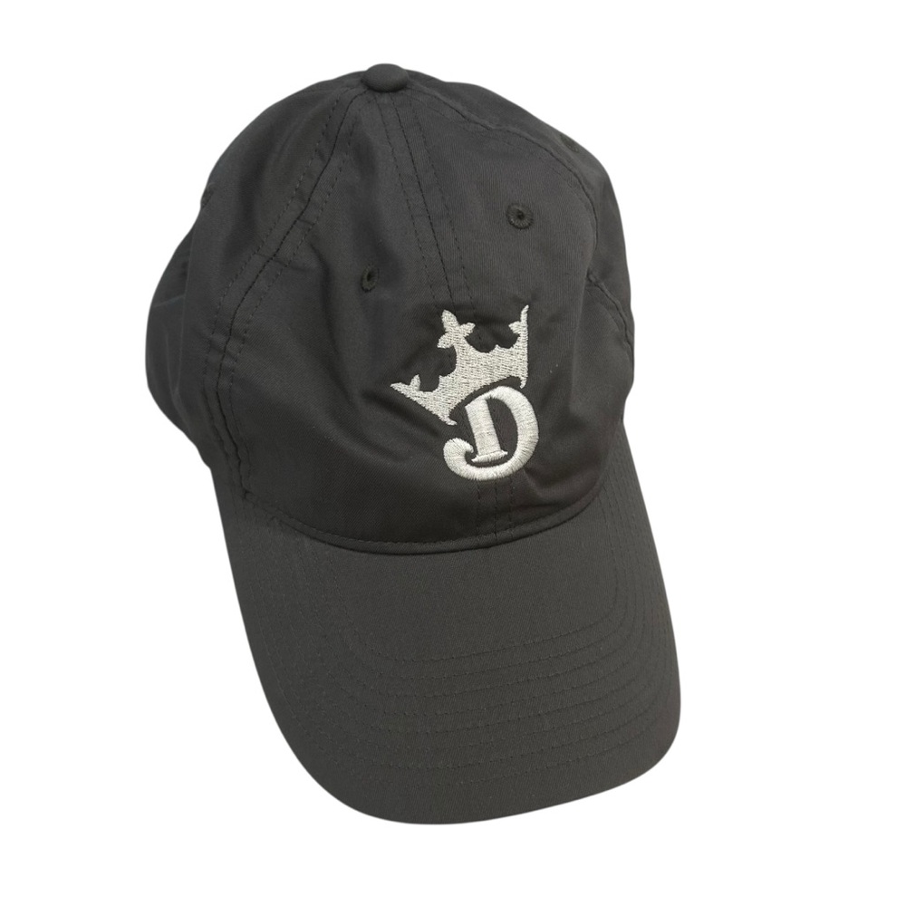 Nike draft kings hat cap Heritage dri fit adjustable grey sporty casual New - Picture 6 of 16